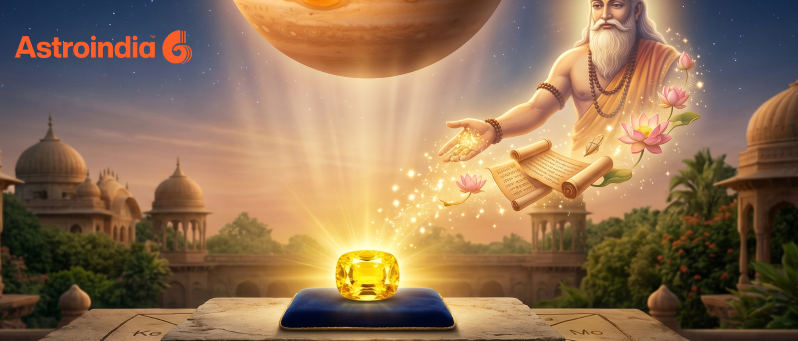What Happens When Pukhraj Stone Suits You? Real Effects of Yellow Sapphire (Pukhraj Stone) on Wealth, Marriage & Wisdom