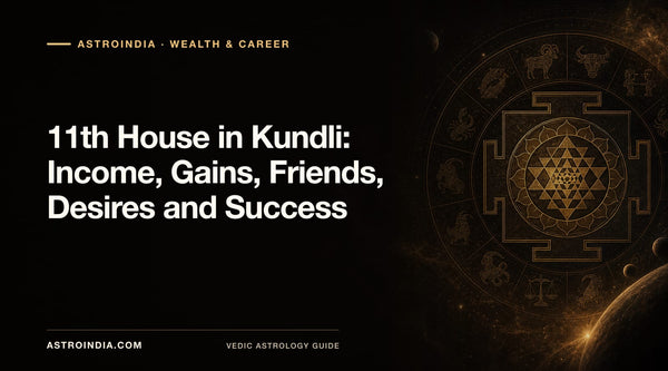 11th House in Kundli: Income, Gains, Friends, Desires and Success