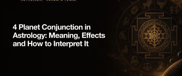 4 Planet Conjunction in Astrology: Meaning, Effects and How to Interpret It