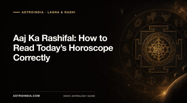 Aaj Ka Rashifal: How to Read Today’s Horoscope Correctly