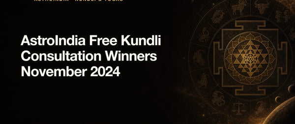 AstroIndia Free Kundli Consultation Winners November 2024