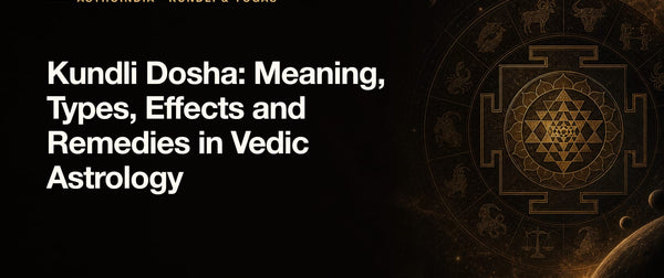 Kundli Dosha: Meaning, Types, Effects and Remedies in Vedic Astrology
