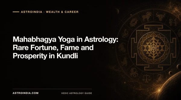 Mahabhagya Yoga in Astrology: Rare Fortune, Fame and Prosperity in Kundli