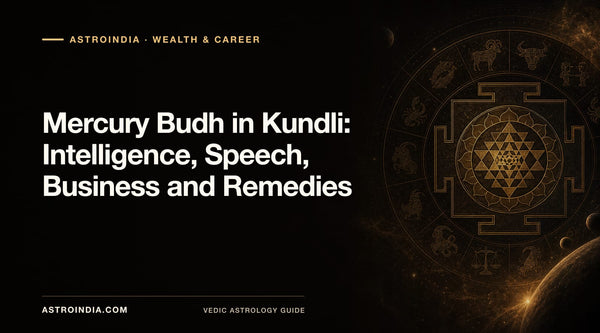 Mercury Budh in Kundli: Intelligence, Speech, Business and Remedies
