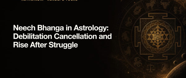 Neech Bhanga in Astrology: Debilitation Cancellation and Rise After Struggle
