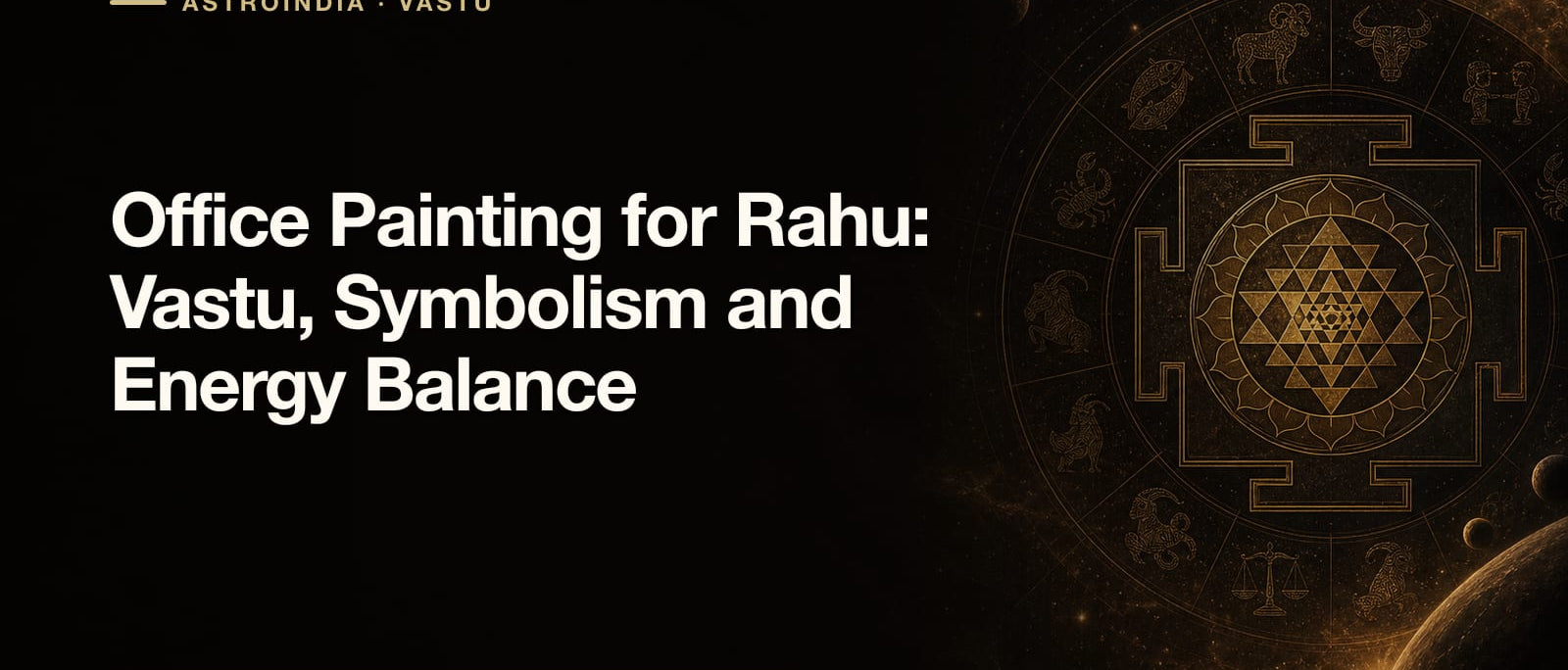 Office Painting for Rahu: Vastu, Symbolism and Energy Balance