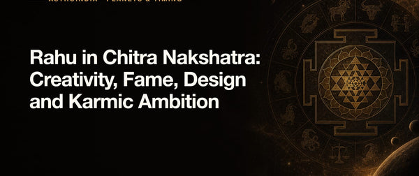 Rahu in Chitra Nakshatra: Creativity, Fame, Design and Karmic Ambition