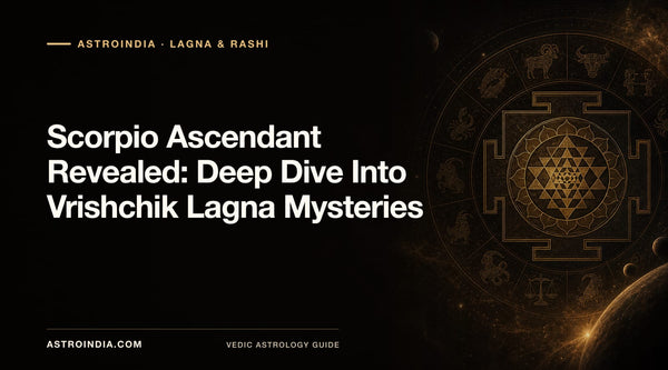 Scorpio Ascendant Revealed: Deep Dive Into Vrishchik Lagna Mysteries