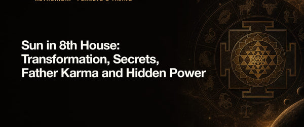 Sun in 8th House: Transformation, Secrets, Father Karma and Hidden Power