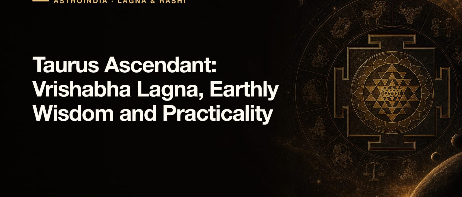 Taurus Ascendant: Vrishabha Lagna, Earthly Wisdom and Practicality