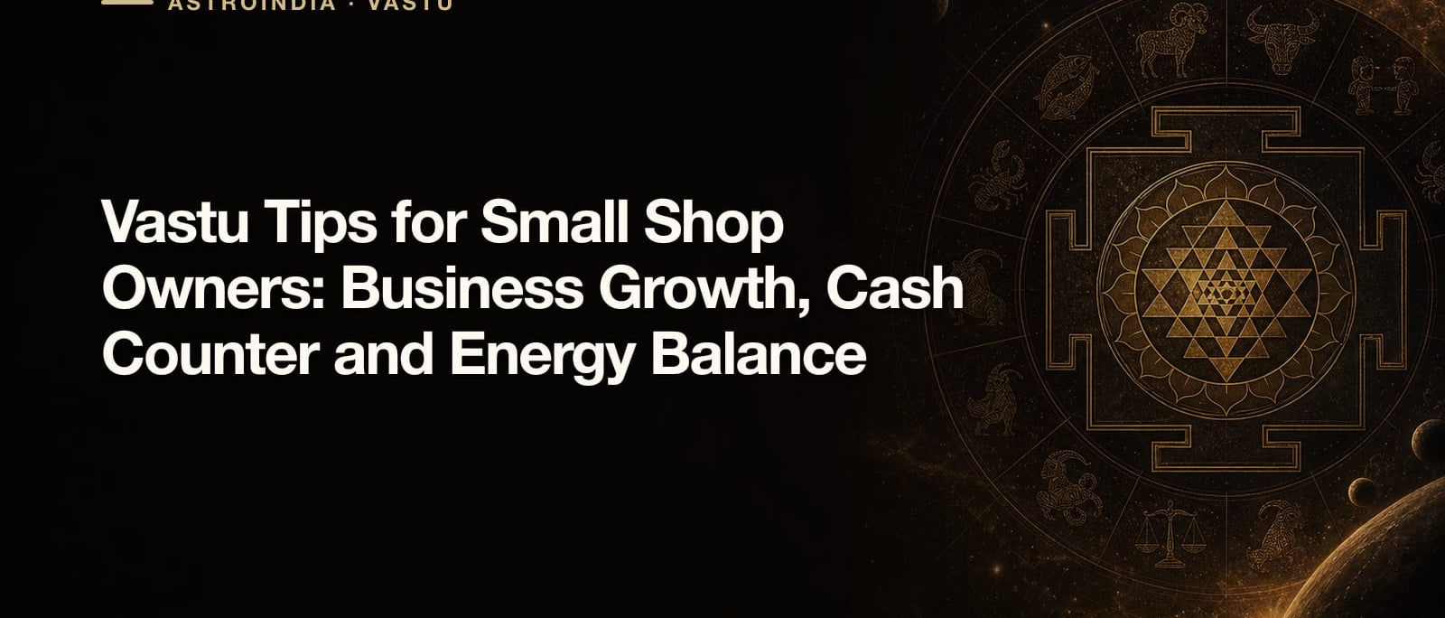 Vastu Tips for Small Shop Owners: Business Growth, Cash Counter and Energy Balance