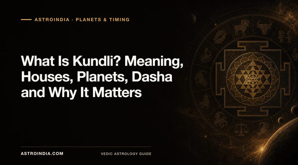What Is Kundli? Meaning, Houses, Planets, Dasha and Why It Matters