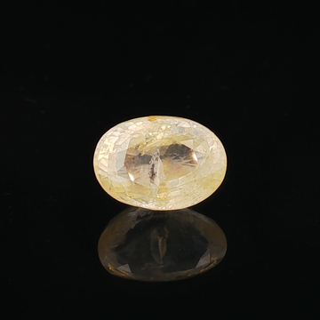 Yellow Sapphire (Pukhraj Stone) - 7.63 Carat