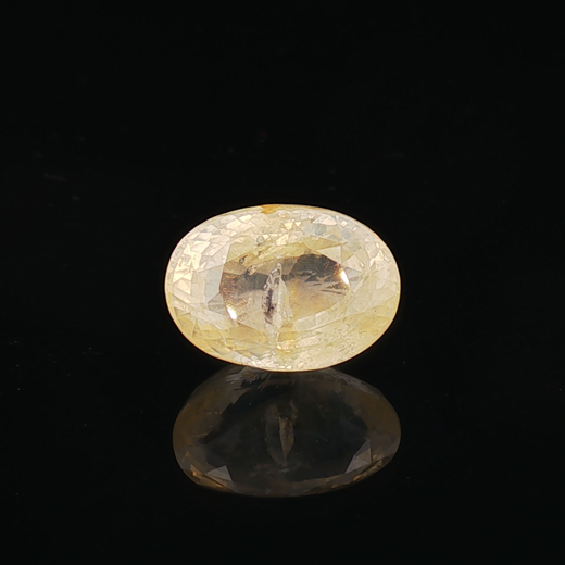 Yellow Sapphire (Pukhraj Stone) - 7.63 Carat