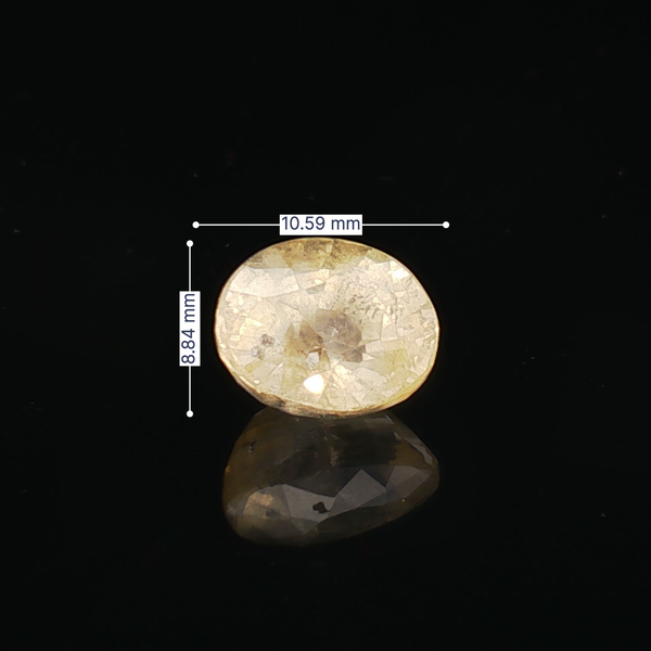 Yellow Sapphire (Pukhraj Stone) - 6.38 Carat