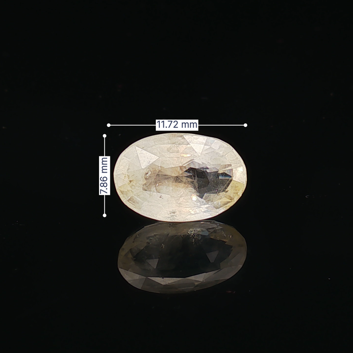 Yellow Sapphire (Pukhraj Stone) - 4.50 Carat