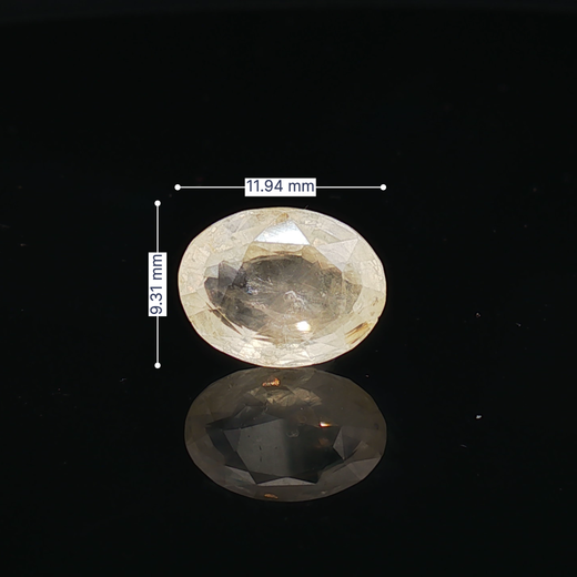 Yellow Sapphire (Pukhraj Stone) - 5.15 Carat