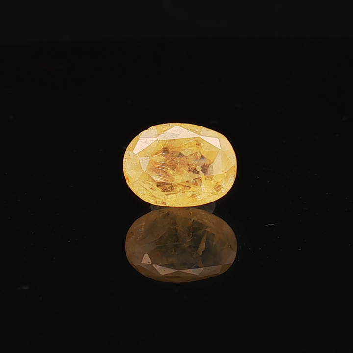 Yellow Sapphire (Pukhraj Stone) - 3.24 Carat