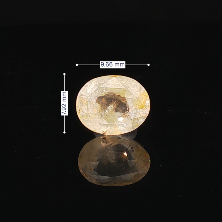 Yellow Sapphire (Pukhraj Stone) - 3.76 Carat