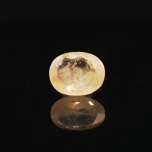 Yellow Sapphire (Pukhraj Stone) - 3.78 Carat