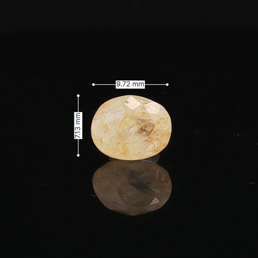 Yellow Sapphire (Pukhraj Stone) - 3.28 Carat