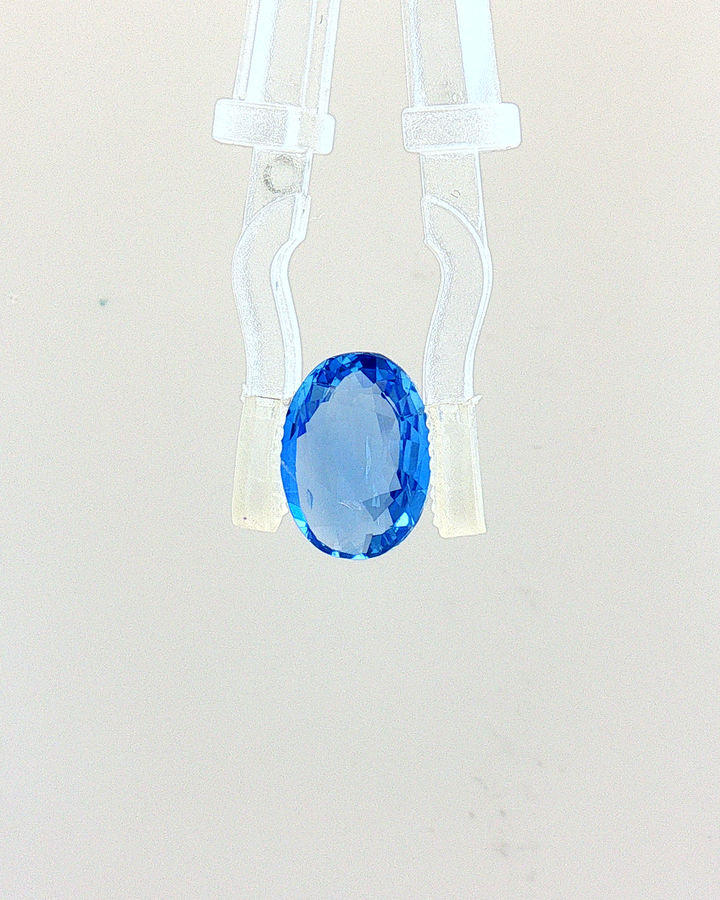 Blue Sapphire (Neelam) - 3.01 Carat (IGI Certified)