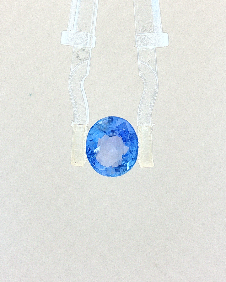 Blue Sapphire (Neelam) - 3.61 Carat (IGI Certified)