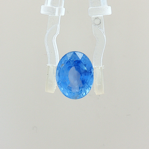 Blue Sapphire (Neelam) - 6.11 Carat (Certified)