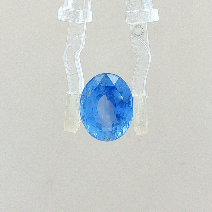 Blue Sapphire (Neelam) - 6.11 Carat (Certified)