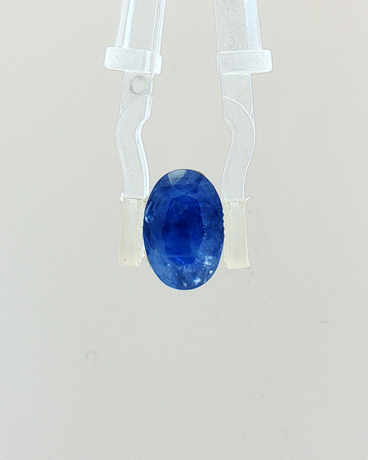 Blue Sapphire (Neelam) - 3.67 Carat (Certified)