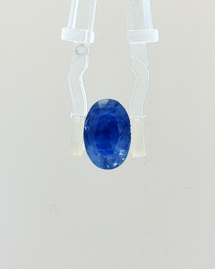 Blue Sapphire (Neelam) - 3.67 Carat (Certified)
