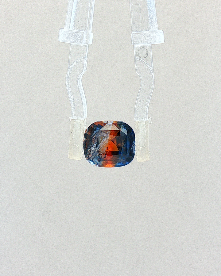 Galaxy Blue Sapphire (Party Color) - 4.09 Carat (Certified)