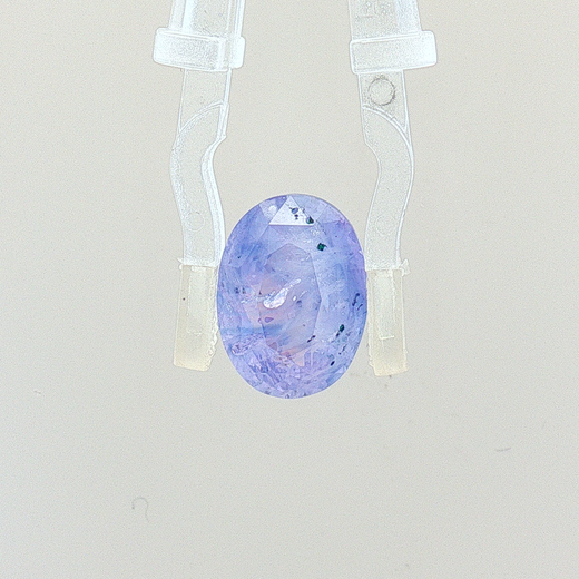 Purple Blue Sapphire (Khooni Neelam) - 7.14 Carat