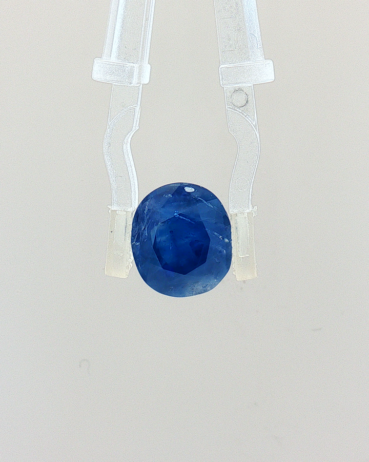 Blue Sapphire (Indra Neelam) - 6.15 Carat (Certified)