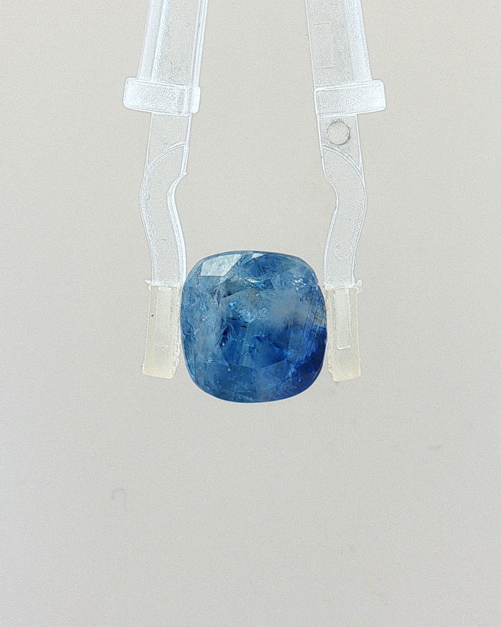 Blue Sapphire (Neelam) - 7.25 Carat (Certified)