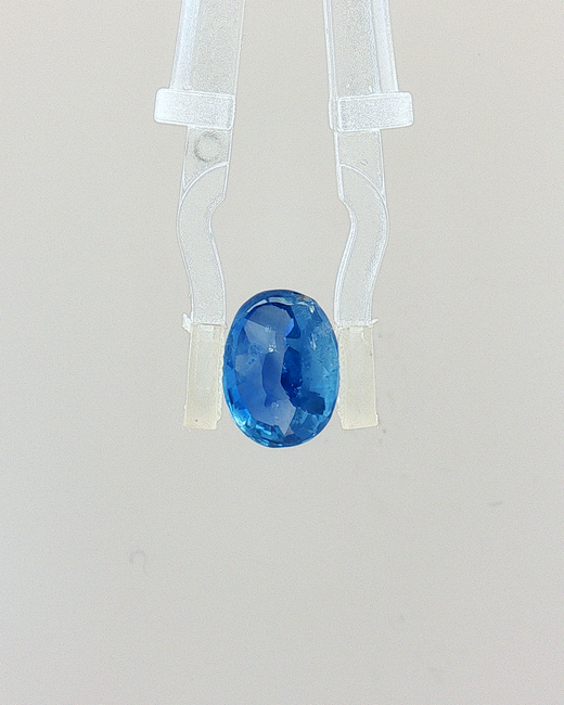 Blue Sapphire (Neelam) - 3.09 Carat (Certified)