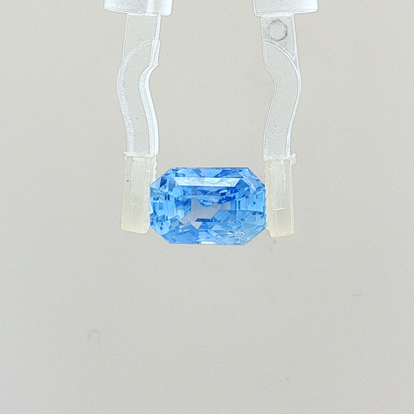 VIVID Blue Sapphire (Neelam) - 4.17 Carat (Certified)