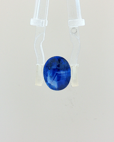 Velvety Deep Blue Sapphire (Velvet Blue Neelam) - 5.02 Carat (Certified)
