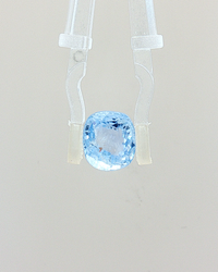 Cornflower Ice Blue Sapphire (Neelam) - 4.44 Carat (Certified)