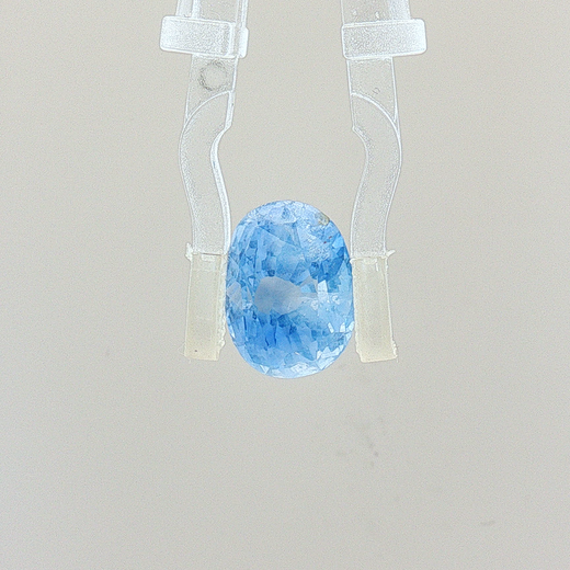 Ice Blue Sapphire (Neelam) - 5.60 Carat (Certified)