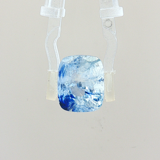 VIVID Ice Blue Sapphire (Neelam) - 11.80 Carat (Certified)