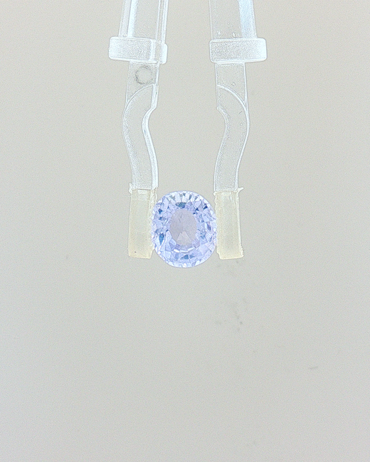 Ice Blue Sapphire (Neelam) - 1.38 Carat (Certified)
