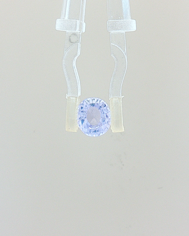 Ice Blue Sapphire (Neelam) - 1.38 Carat (Certified)