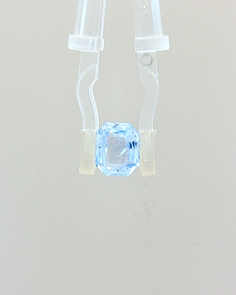 VIVID Ice Blue Sapphire (Neelam) - 2.40 Carat (Certified)