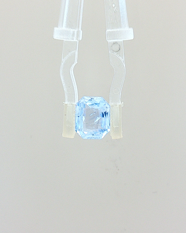 VIVID Ice Blue Sapphire (Neelam) - 2.40 Carat (Certified)