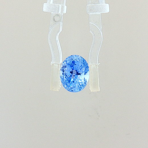 Cornflower Blue Sapphire (Neelam) - 3.52 Carat (Certified)