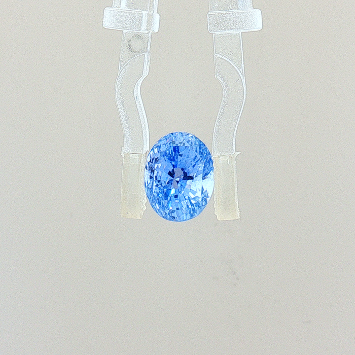 Cornflower Blue Sapphire (Neelam) - 3.52 Carat (Certified)