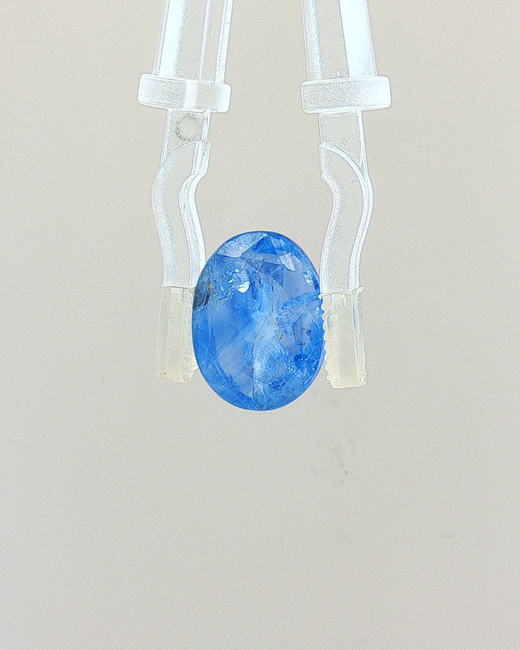 Blue Sapphire (Neelam) - 7.54 Carat (Certified)