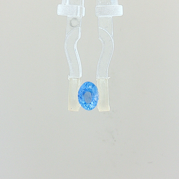Blue Sapphire (Neelam) - 0.63 Carat (Certified)