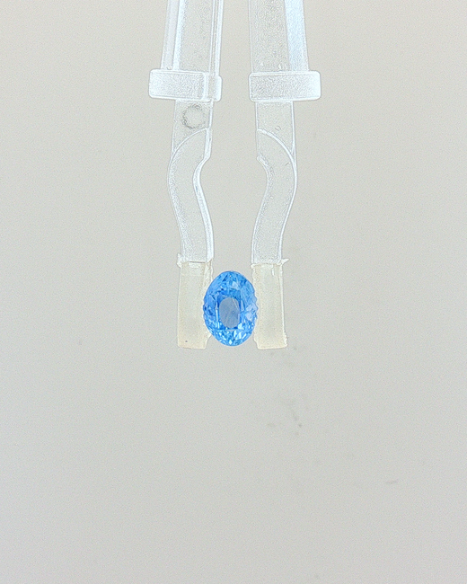 Blue Sapphire (Neelam) - 0.63 Carat (Certified)